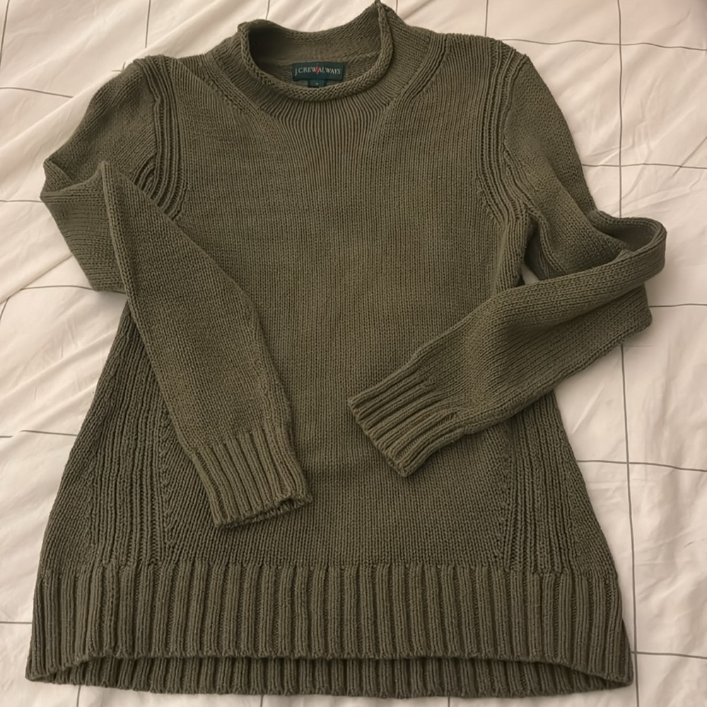 J Crew Always 1988 roll neck sweater M pullover knit sweater